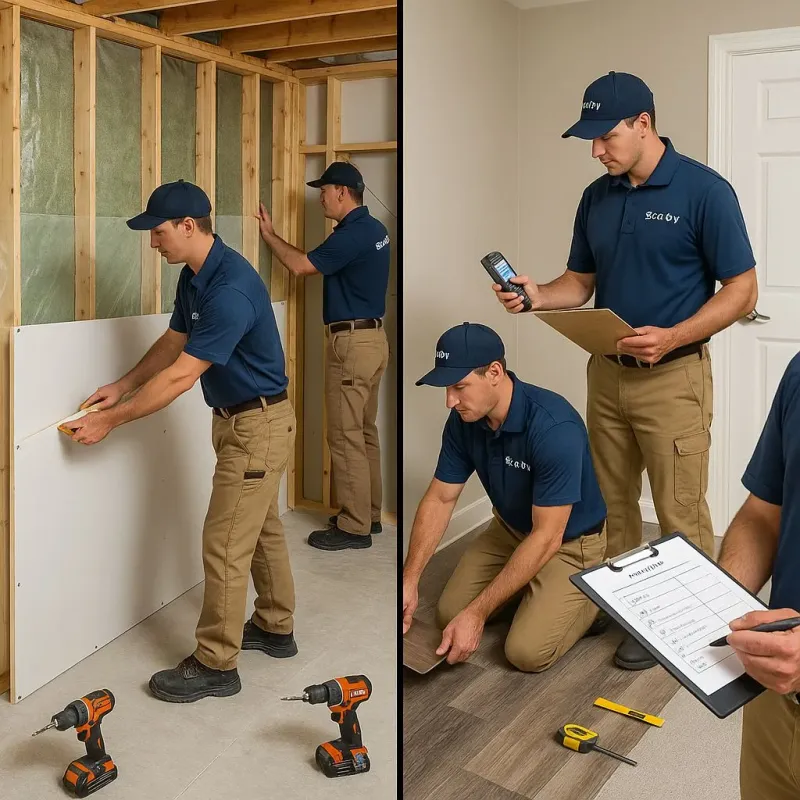 Repairs and Reconstruction process in New Windsor, MD